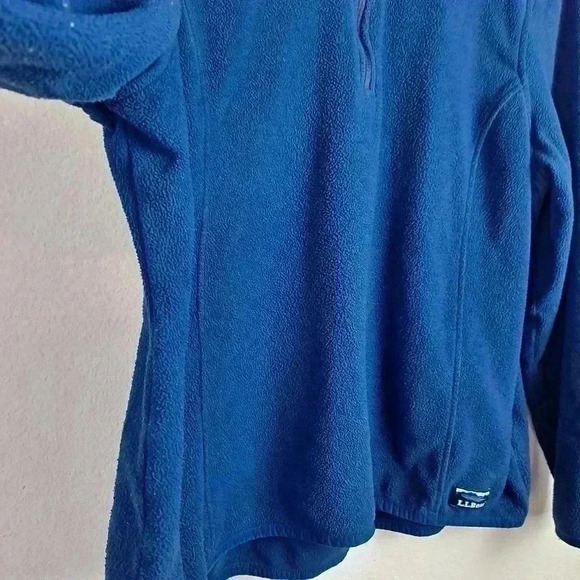 LL Bean Fleece Pullover Size XL pet - Picture 6 of 10